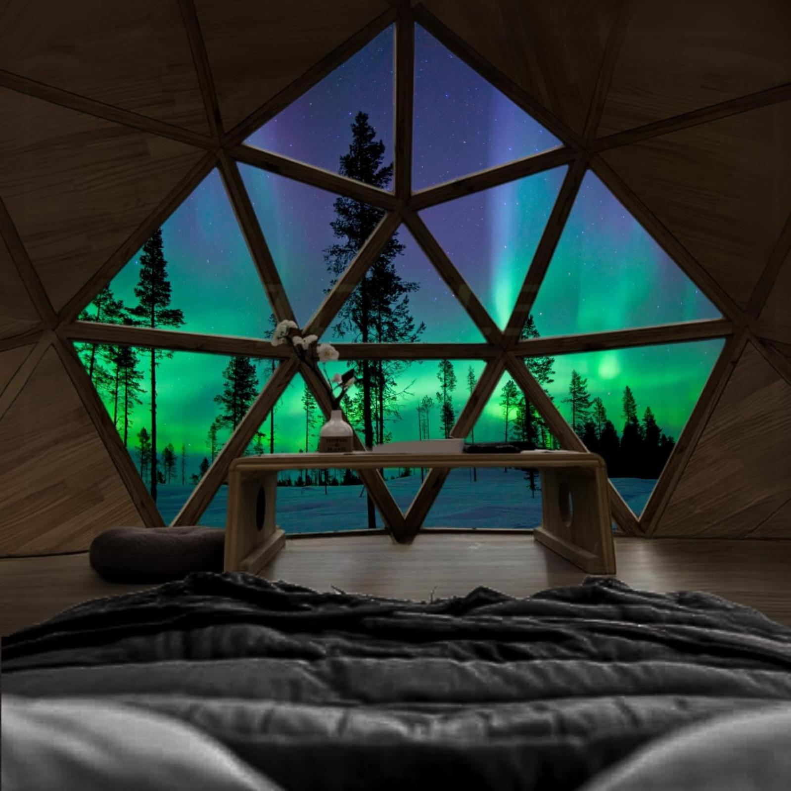Villa Skog Aurora Igloos Kalix Esterno foto