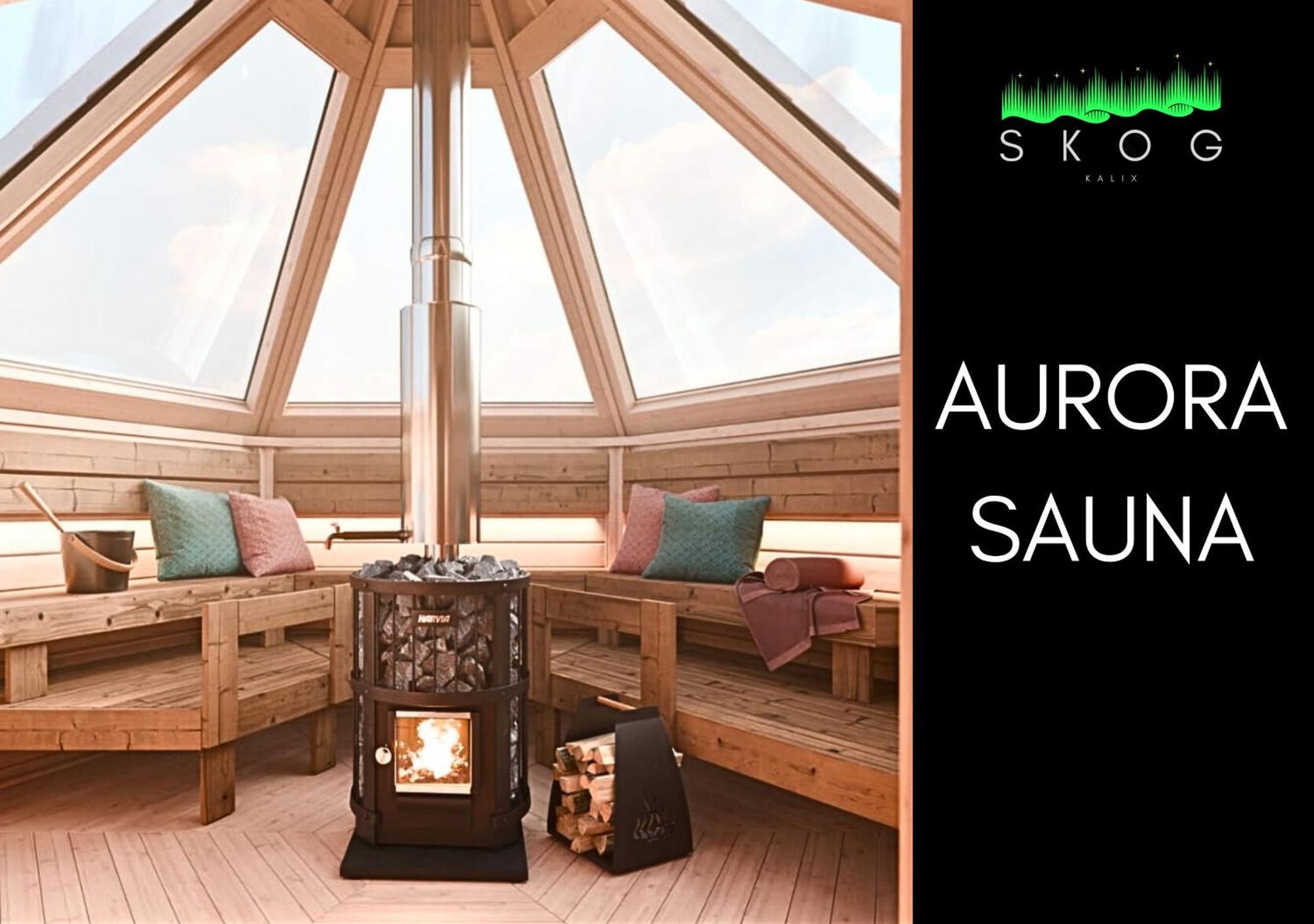 Villa Skog Aurora Igloos Kalix Esterno foto