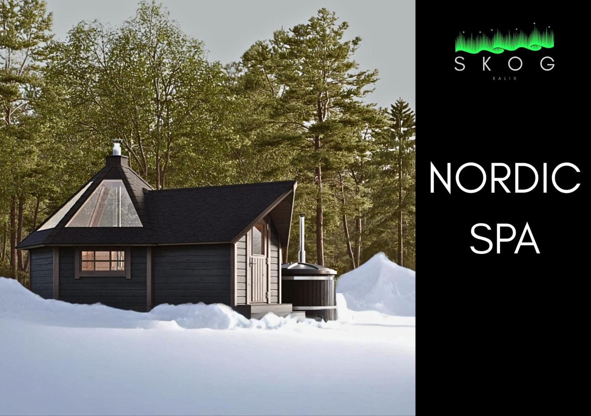 Villa Skog Aurora Igloos Kalix Esterno foto