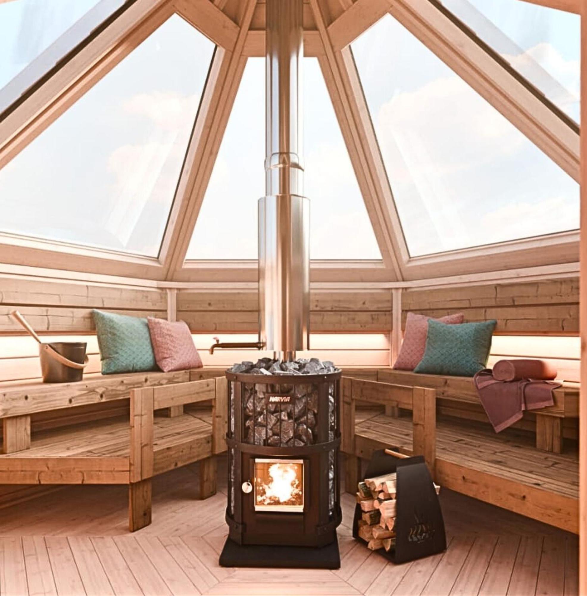 Villa Skog Aurora Igloos Kalix Esterno foto
